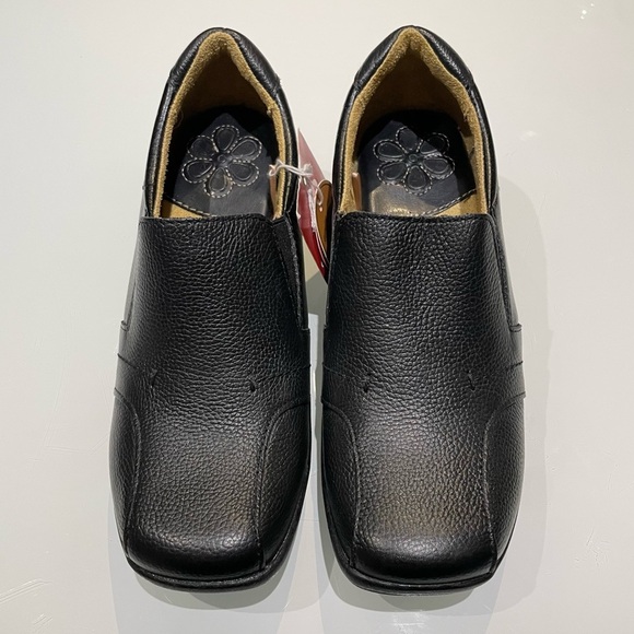 *NEW* Leather Dr. Scholl's Bonnie Casual Black Slip-On Woman’s Loafers - Picture 9 of 12